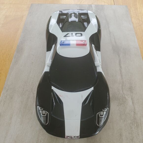 Jada Toys Hyperchargers 1:16 Ford Mustang Shelby GT500 Police Car No Remote - Picture 4 of 8